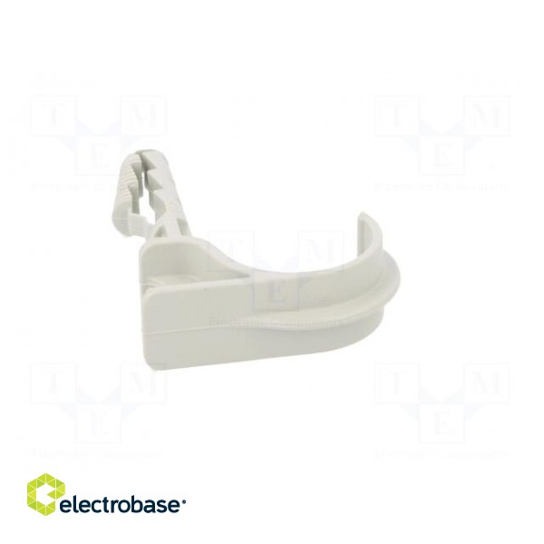 Holder | Cable P-clips,for braids,protective tubes | light grey image 9