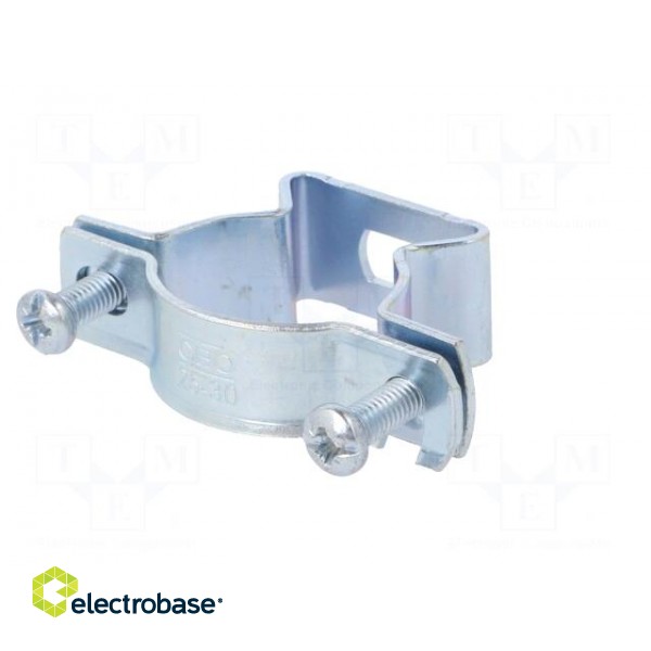 T-bolt clamp | 25÷30mm | steel | Plating: zinc | industrial image 2