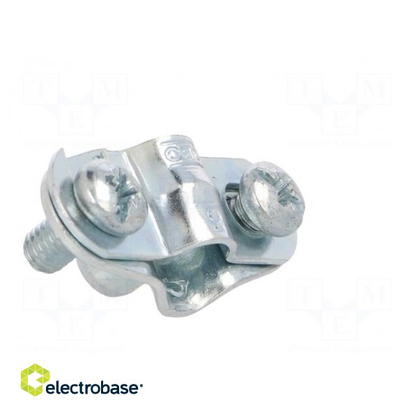 T-bolt clamp | W: 34mm | Clamping: 7÷8mm | steel | Plating: zinc image 8