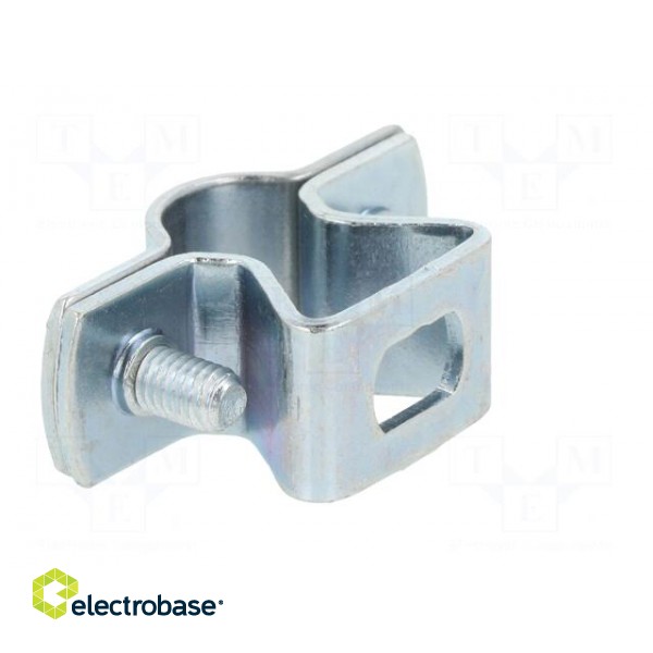 T-bolt clamp | W: 41mm | Clamping: 12÷14mm | steel | Plating: zinc image 4