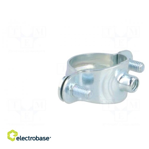 T-bolt clamp | W: 52mm | Clamping: 24÷26mm | steel | Plating: zinc image 4
