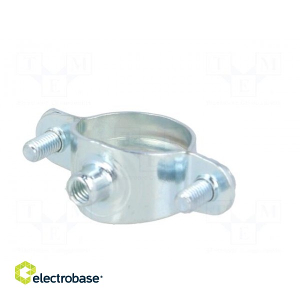 T-bolt clamp | W: 52mm | Clamping: 24÷26mm | steel | Plating: zinc paveikslėlis 6