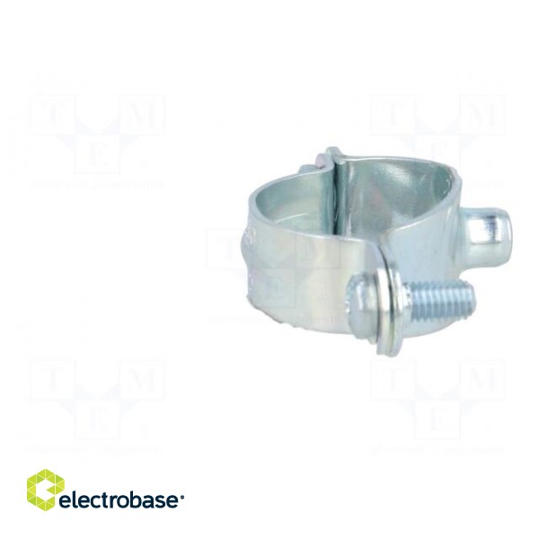 T-bolt clamp | W: 52mm | Clamping: 24÷26mm | steel | Plating: zinc фото 3
