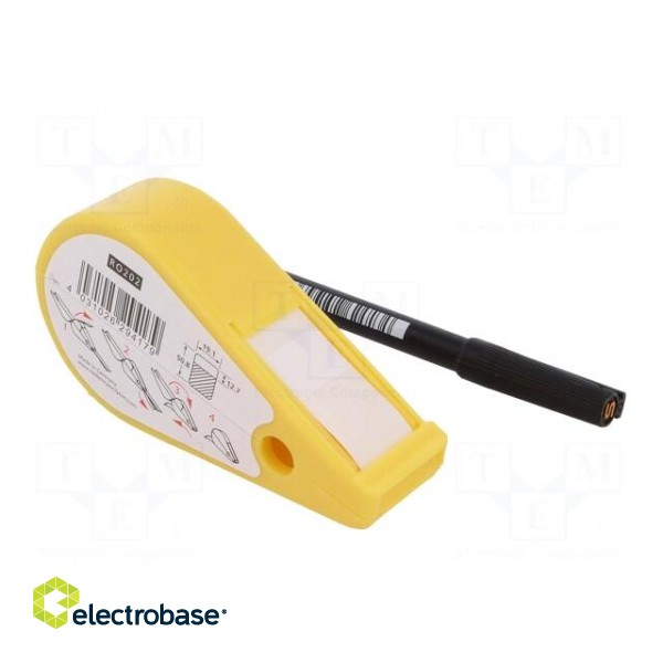 Kit of self-laminating cable labels | self-adhesive | -40÷80°C фото 8
