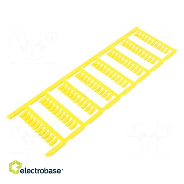 Markers | 2.2÷2.9mm | polyamide 66 | yellow | -40÷100°C | push-in | SFR paveikslėlis 1