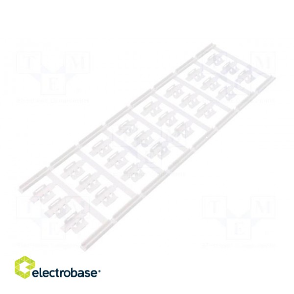 Markers | 3÷5mm | polyamide 66 | white | -40÷100°C | snap fastener | SFC image 2
