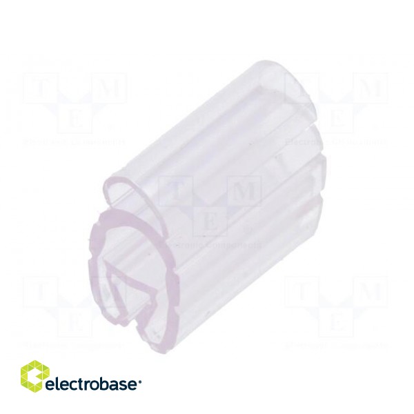 Markers | 4÷10mm | PVC | transparent | -30÷60°C | PT+20 | UL94V-0 | W: 6mm