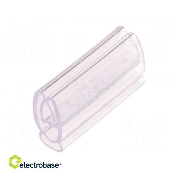 Markers | 4÷10mm | PVC | transparent | -30÷80°C | CLI T | UL94V-0 | H: 20mm
