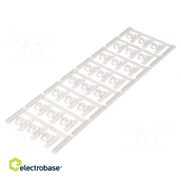 Markers | 4÷6mm | polyamide 66 | white | -40÷100°C | snap fastener | SFC image 2