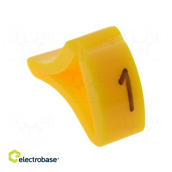 Markers for cables and wires | Label symbol: 1 | 6÷10.5mm | H: 16mm
