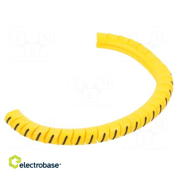 Markers | Marking: / | 2.5÷5mm | PVC | yellow | -30÷60°C | leaded | PA-1