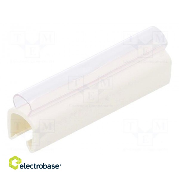Markers | Marking: empty | 5÷6.2mm | PVC | white | -30÷60°C | push-in