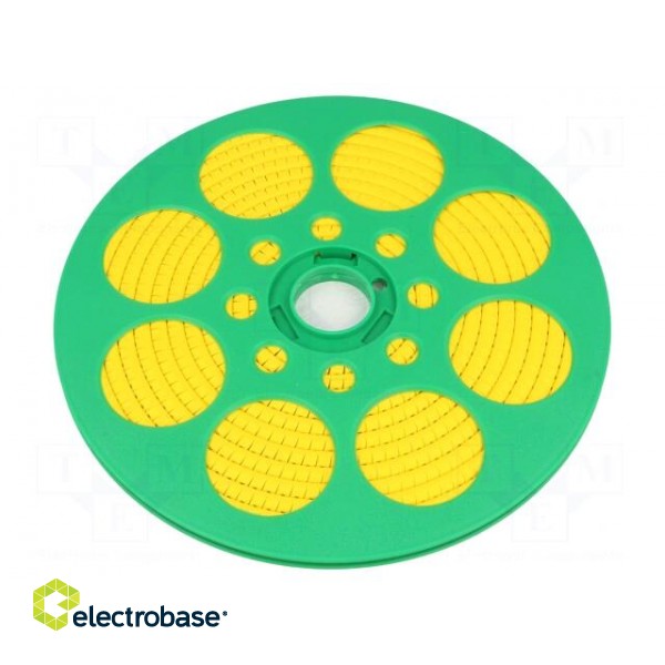 Markers for cables and wires | Label symbol: I | 2÷5mm | PVC | yellow image 2