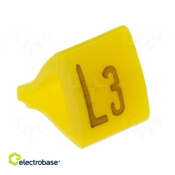Markers for cables and wires | Label symbol: L3 | 6÷10.5mm | H: 16mm