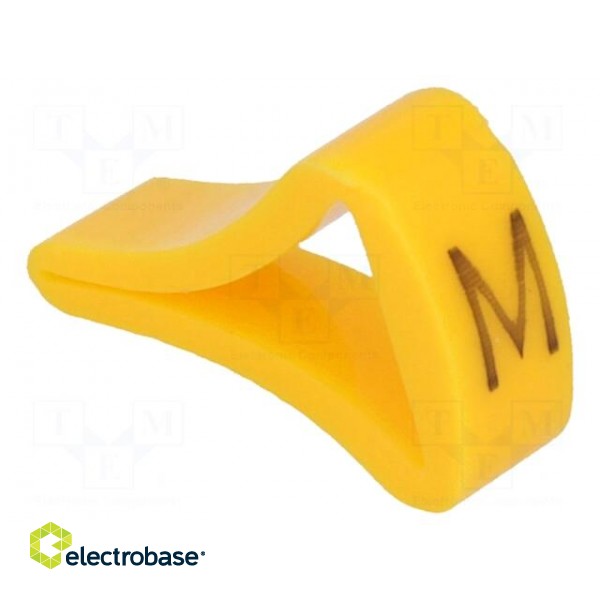 Markers for cables and wires | Label symbol: M | 6÷10.5mm | H: 16mm