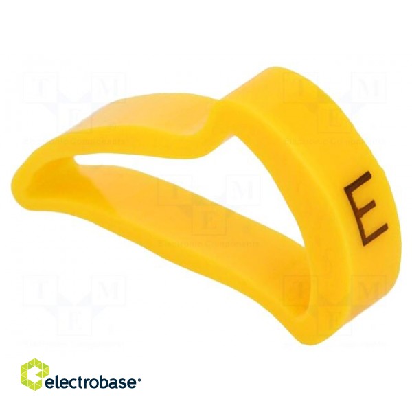 Markers for cables and wires | Label symbol: E | 15÷20mm | H: 25mm
