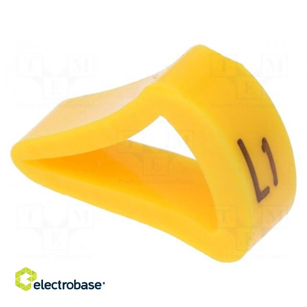 Markers for cables and wires | Label symbol: L1 | 6÷10.5mm | H: 16mm