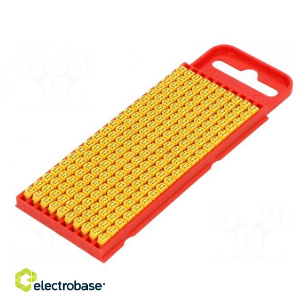 Markers for cables and wires | Label symbol: L2 | 2÷2.8mm | yellow
