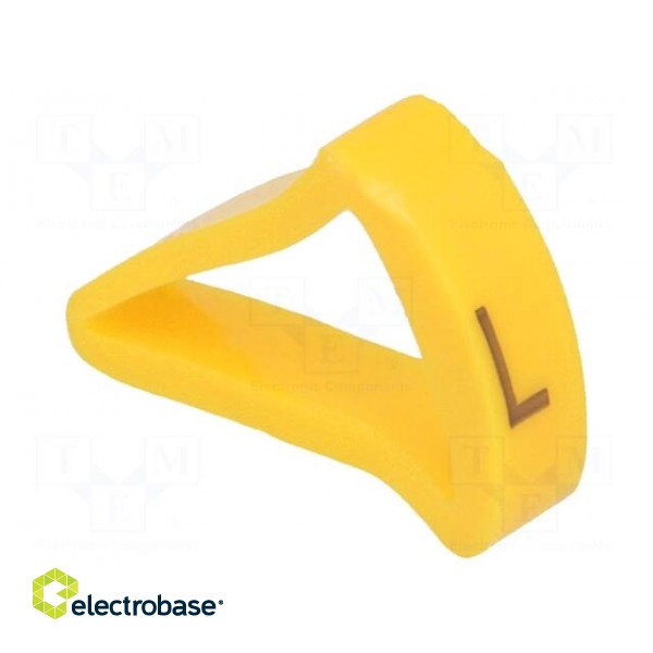 Markers for cables and wires | Label symbol: L | 10÷16mm | H: 21mm