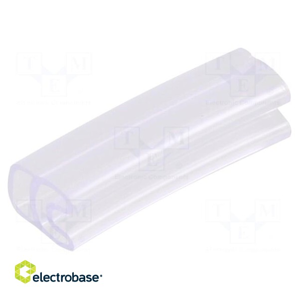 Markers | Marking: empty | 1.5÷2.5mm | PVC | transparent | -40÷80°C