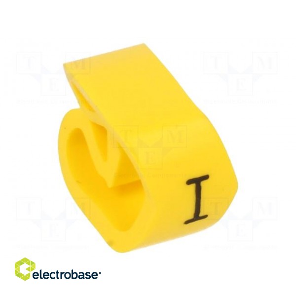 Markers | Marking: I | 8÷16mm | PVC | yellow | -30÷60°C | leaded | PA-3