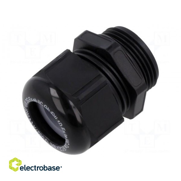 Cable gland | M25 | 1.5 | IP68 | polyamide | black