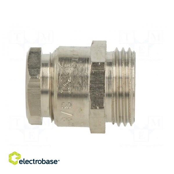 Cable gland | G3/8" | IP54 | brass | 8÷10mm image 3