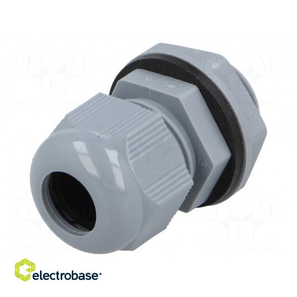 Cable gland | M32 | 1,5 | IP66,IP68 | Mat: polyamide | dark grey | Pcs: 10