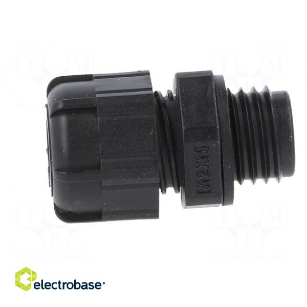 Cable gland | M12 | 1.5 | IP68 | polyamide | black image 3