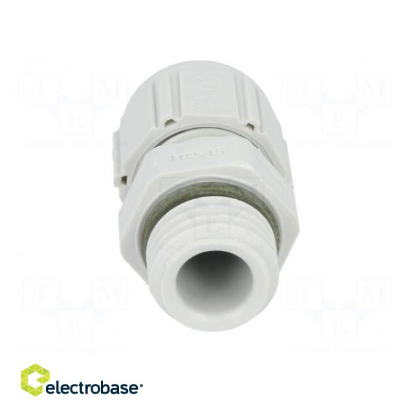 Cable gland | M12 | 1.5 | IP68 | polyamide | grey | UL94V-0 | halogen free image 5