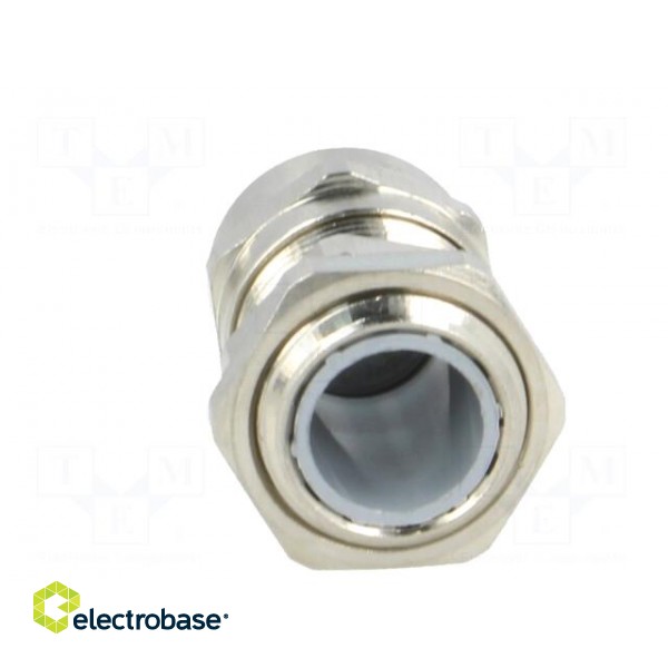 Cable gland | M16 | 1.5 | IP68 | brass | Body plating: nickel | RRPL image 5