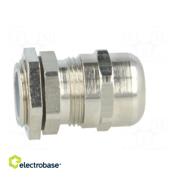 Cable gland | M16 | 1.5 | IP68 | brass | Body plating: nickel | RRPL image 7