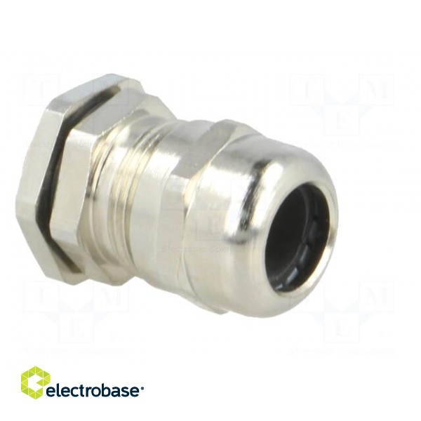 Cable gland | M16 | 1.5 | IP68 | brass | Body plating: nickel | RRPL image 8