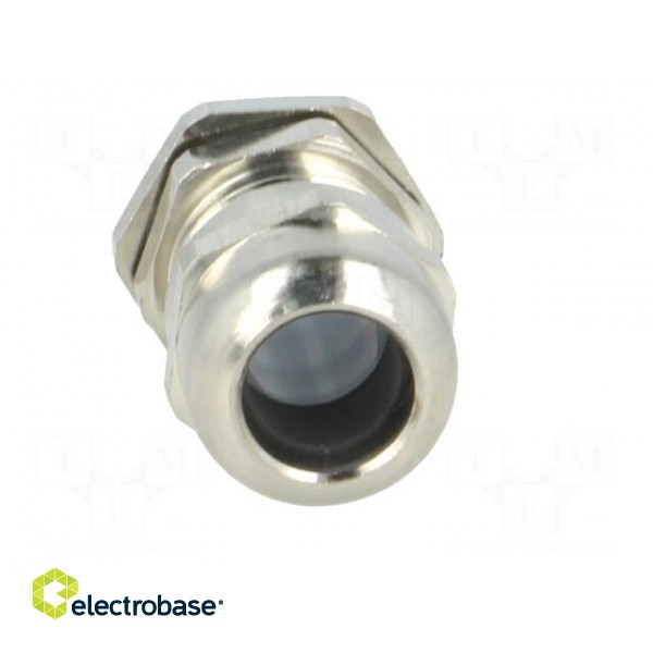 Cable gland | M16 | 1.5 | IP68 | brass | Body plating: nickel | RRPL image 9