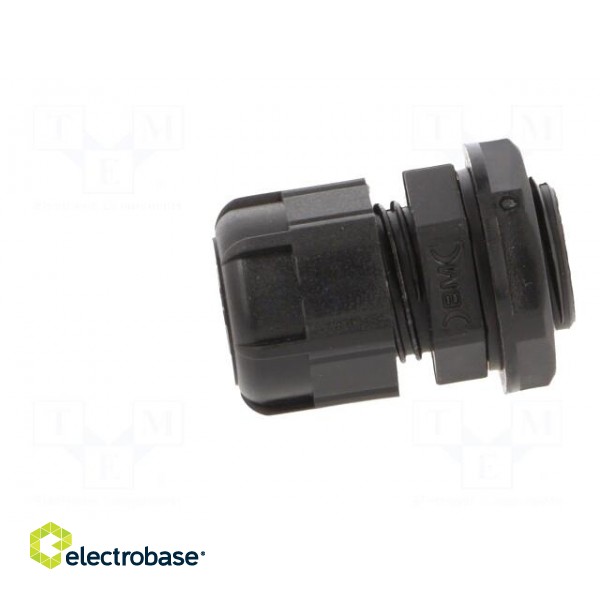 Cable gland | M16 | 1.5 | IP68 | polyamide | black | UL94V-2 фото 3