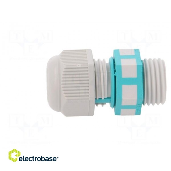 Cable gland | M16 | 1,5 | IP68 | Mat: polyamide | grey | UL94V-2 image 3