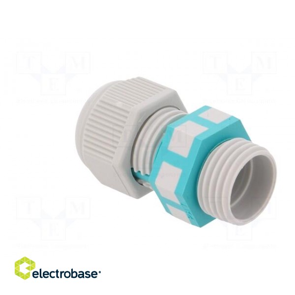 Cable gland | M16 | 1,5 | IP68 | Mat: polyamide | grey | UL94V-2 image 4