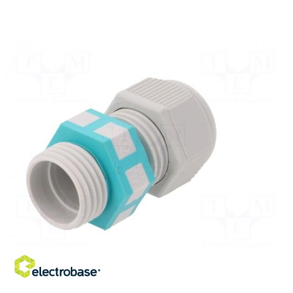 Cable gland | M16 | 1,5 | IP68 | Mat: polyamide | grey | UL94V-2 image 6