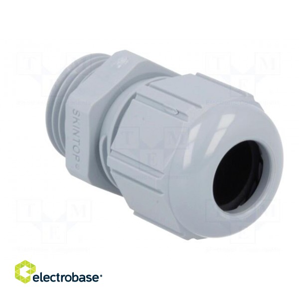 Cable gland | M16 | 1,5 | IP68 | Mat: polyamide | grey | UL94V-2 paveikslėlis 8