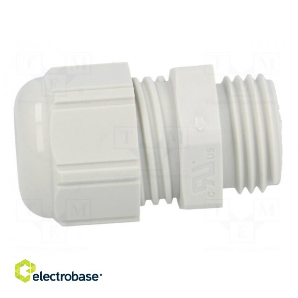 Cable gland | M16 | 1.5 | polyamide | light grey image 3