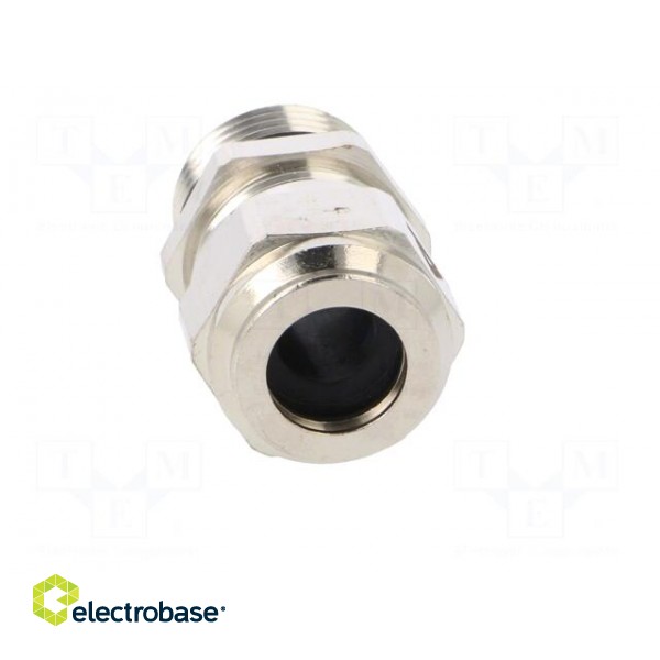 Cable gland | M20 | 1,5 | IP68 | Mat: brass | Body plating: nickel фото 9