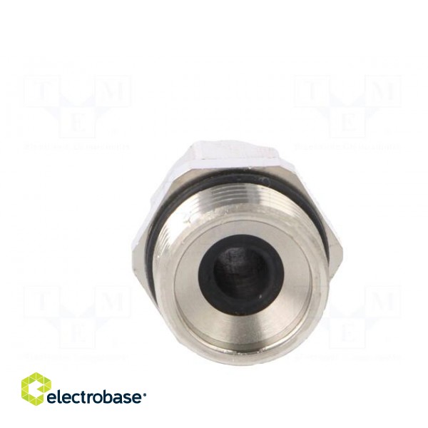 Cable gland | M20 | 1,5 | IP68 | Mat: brass | Body plating: nickel фото 5