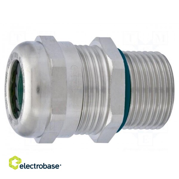 Cable gland | with long thread | M32 | 1.5 | IP68 | brass
