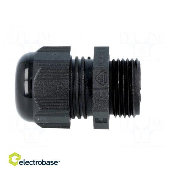 Cable gland | M20 | 1,5 | IP68 | Mat: polyamide | black фото 3