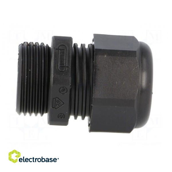 Cable gland | M20 | 1,5 | IP68 | Mat: polyamide | black | UL94V-0 фото 7