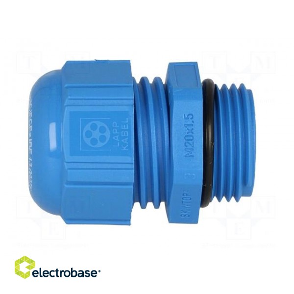 Cable gland | M20 | 1.5 | IP68 | polyamide | blue image 3