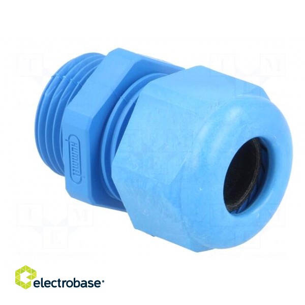 Cable gland | M20 | 1,5 | IP68 | Mat: polyamide | blue | UL94V-0 фото 8