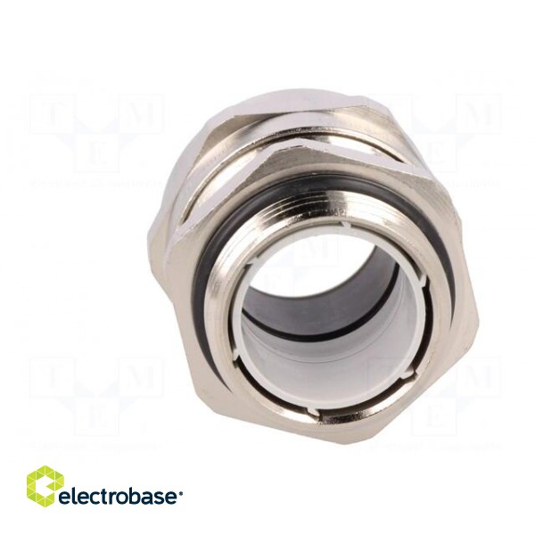 Cable gland | M25 | 1,5 | IP68 | Mat: brass | Body plating: nickel image 5