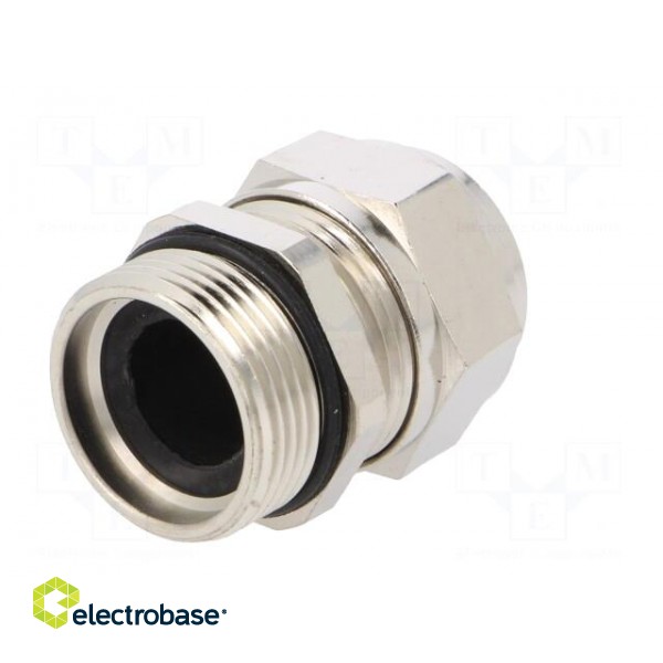 Cable gland | M25 | 1,5 | IP68 | Mat: brass | Body plating: nickel image 6