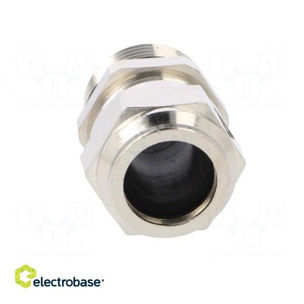 Cable gland | M25 | 1,5 | IP68 | Mat: brass | Body plating: nickel image 9